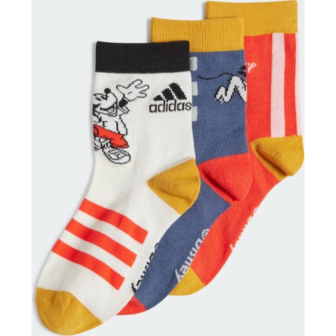 Baby sokken adidas Disney Litte Kids Mickey Mouse (x3)