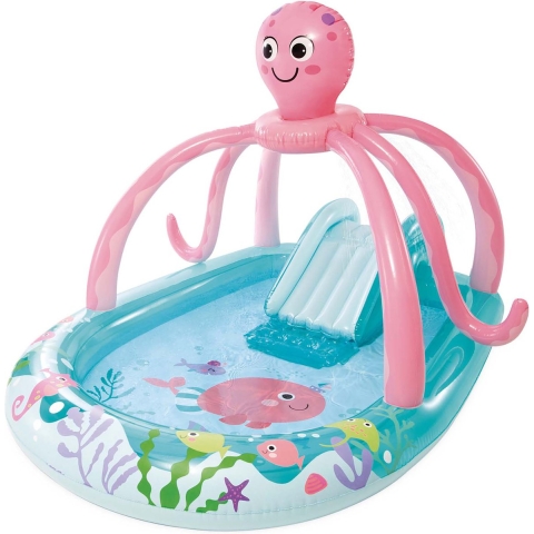 Opblaasbaar octopus zwembad voor kinderen Intex
