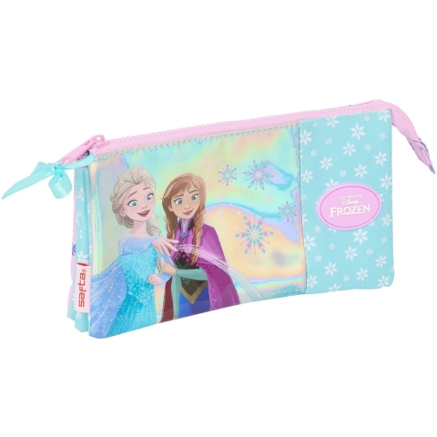 Drievoudig etui voor meisjes Safta Disney Frozen 2 Cool Days