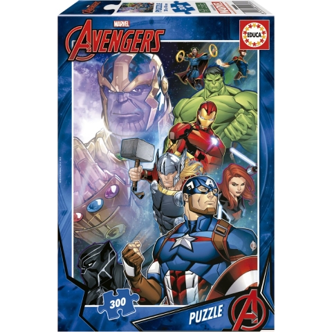 puzzel van 300 stukjes Educa Borras Marvel Avengers