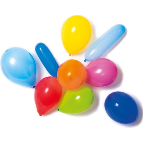 Amscan Assorti Ballonnen Met Pomp Latex 11-delig