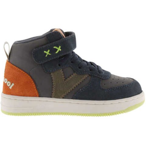 Leren babyschoenen met elastisch trekkoord Victoria Tiempo