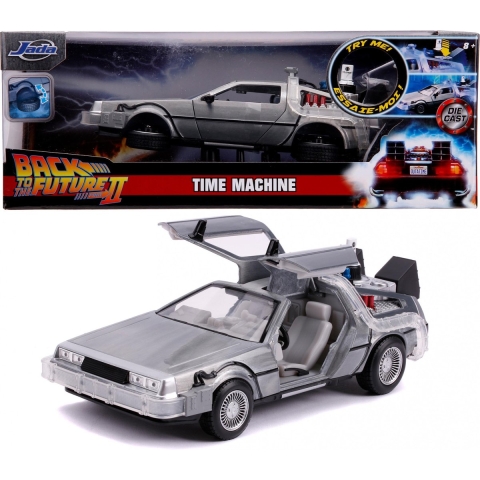 Verzamelfiguur Voertuig Terug naar de Toekomst 2 Jada Toys Time Machine Model 2