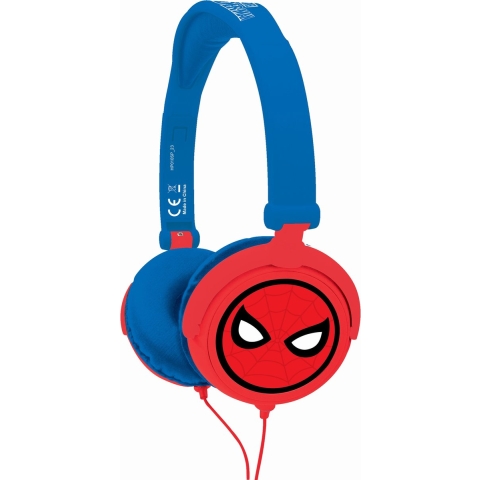Vouwbare stereo bedrade koptelefoon met volumebegrenzing Lexibook SpiderMan