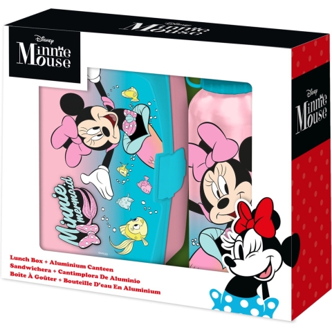 Lunchbox en aluminium en Minnie voor meisjes Disney