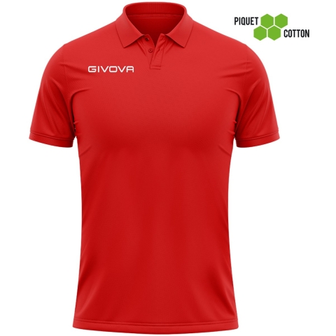 Katoenen piqué polo Givova Summer