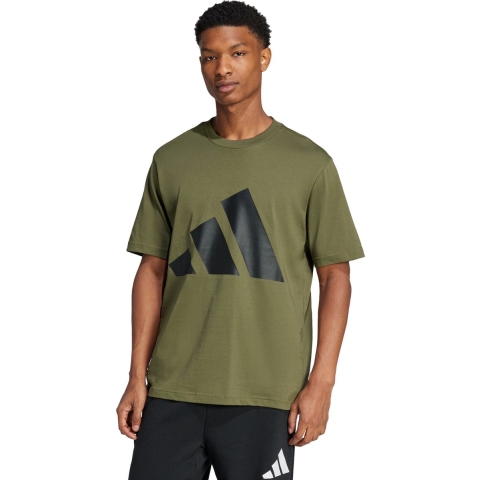 T-shirt van eenvoudige jersey adidas Essentials Big Logo