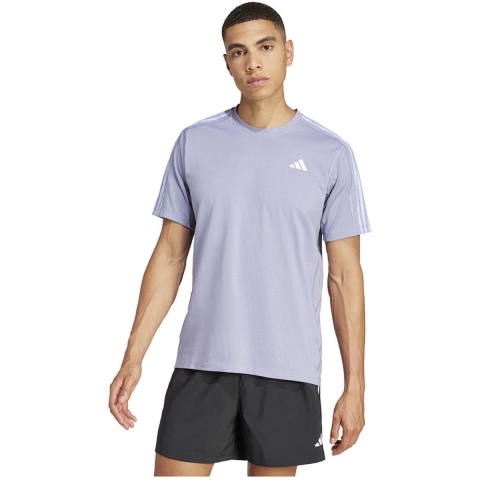 T-shirt adidas Own the Run 3-Stripes