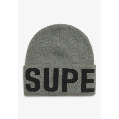 Gebreide muts met logo voor vrouwen Superdry