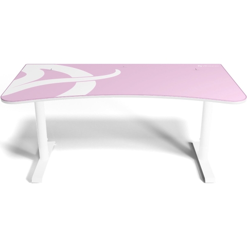Arozzi Arena Gaming Desk White Pink