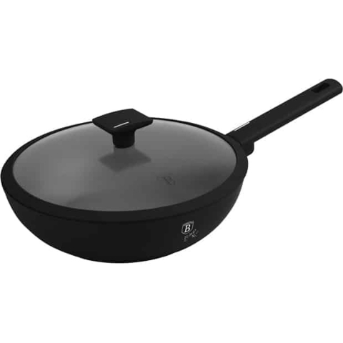BerlingerHaus Wokpan met deksel 28cm