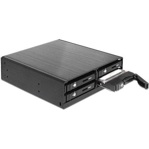 Delock 5.25 Mobile Rack for 4 x 2.5"