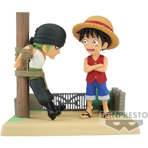 Figurine Banpresto One Piece - World Log Stories - Luffy & Zoro