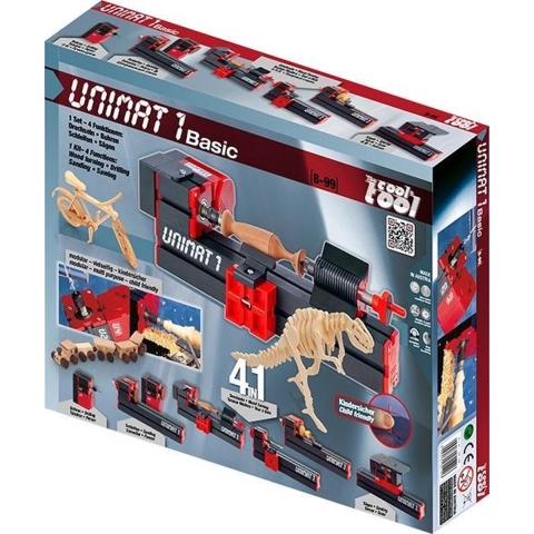 De Cool gereedschapsdraaibank - 4-in-1 - Unimat 1 Basic - The cool tool - OneSize - Gereedschap