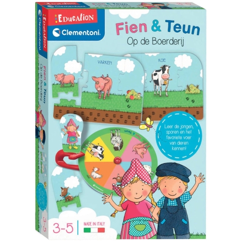 Clementoni fien&teun op de boederij