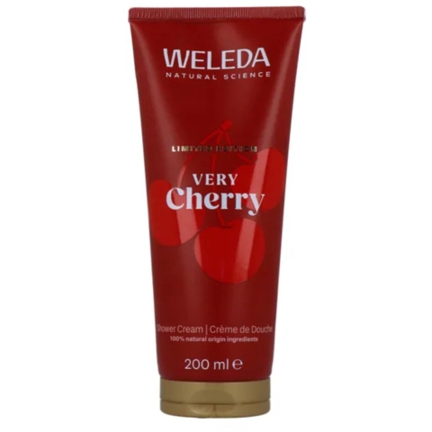 2x WELEDA Douchecreme Very Cherry 200 ml