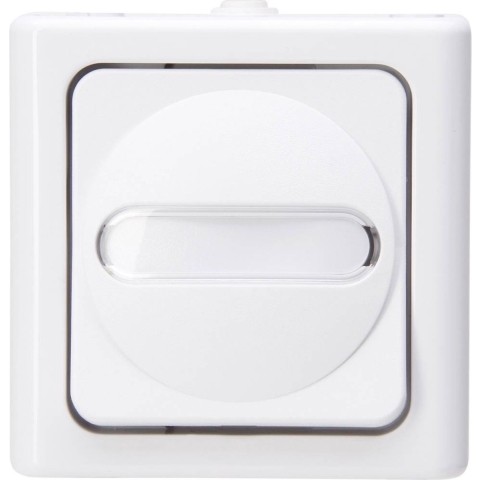 Kopp 560802003 BlueElectric Compleet Knop spatwaterdicht Arctisch-wit 1 stuks 1 stuk(s)