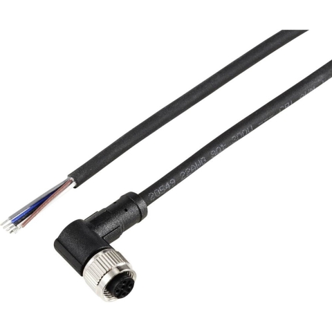 TRU COMPONENTS TC-12833164 Sensor/actuator aansluitkabel M12 Aantal polen (sensoren): 5 Koppeling, haaks 10 m 1 stuk(s)