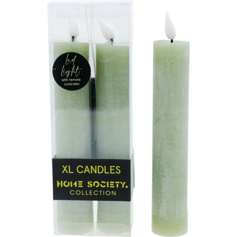 Leddinerkaars xl h20.5cm 2st celadon Home Society - Home society