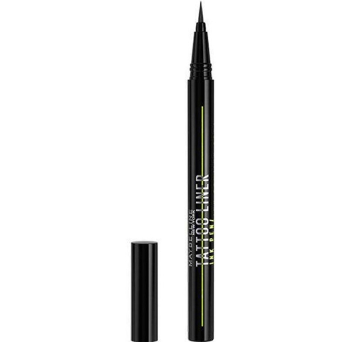 2x Maybelline Tattoo Liner Ink Pen Eyeliner Black 1 ml
