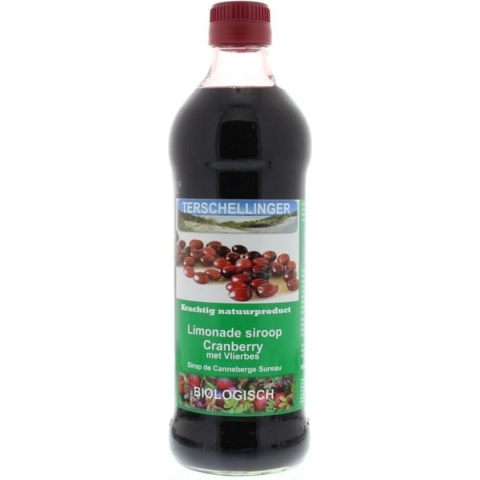 Terschellinger Cranberries Vlierbes Limonadesiroop