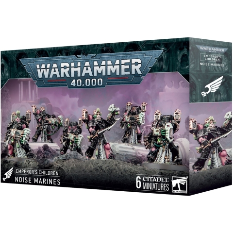 Beeldje Games Workshop Warhammer 40k - SMC Emperor's Children Marines du Vacarme (x6)