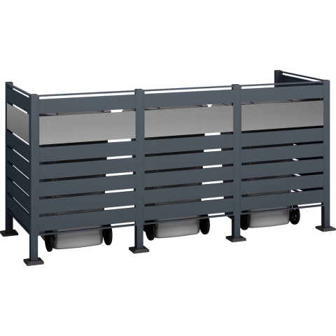 Westmann Containerombouw voor 3 containers wmjgbf03-4s-120-3 kliko ombouw