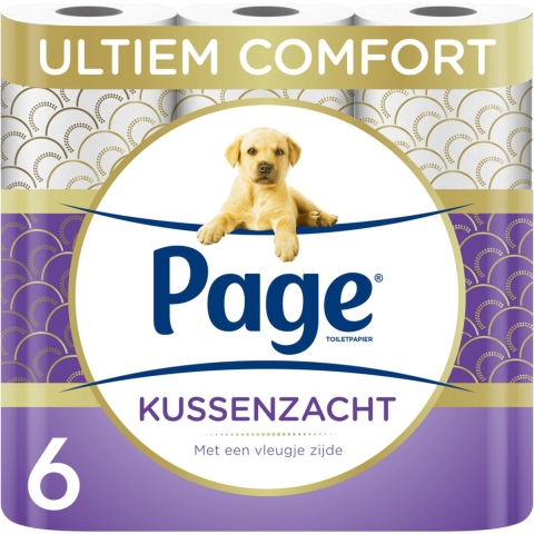 Page Kussenzacht Toiletpapier