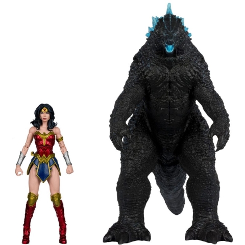 McFarlane Wonder Woman Vs. Godzilla