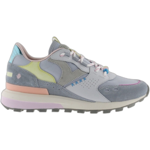 Nylon en nubuck sneakers dames Victoria Luna