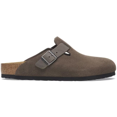 Leren klompen Birkenstock Boston BS