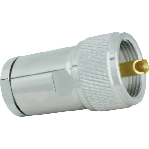 SSB Electronic 7394 7394 UHF-connector Stekker, recht 50 Ω 1 stuk(s)