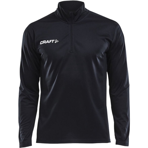 Craft 1905611 Progress Halfzip Tee LS M - Black/Black - XS