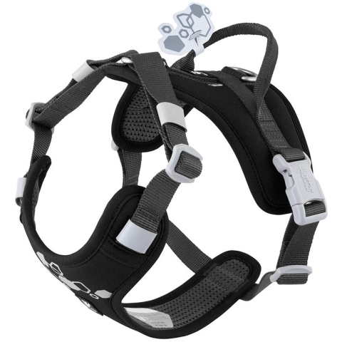 Hurtta Hondentuig Weekend Warrior Harness Zwart 1 stuk