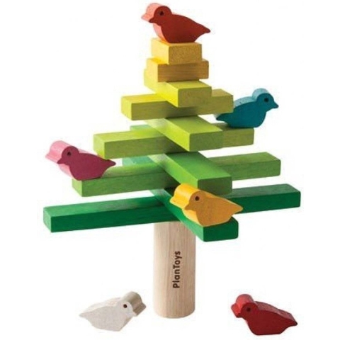 PlanToys Balansboom - Multicolour - PlanToys - OneSize - Speelgoed