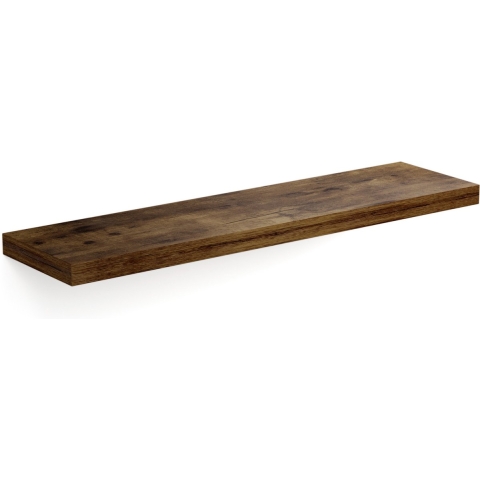 Wandplank Zwevend Donkere Eik MDF 90x23x3,8cm
