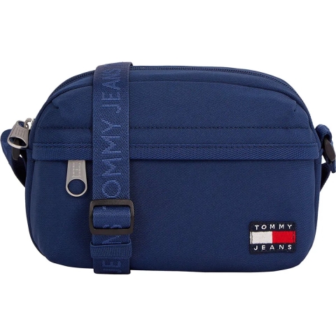 Tommy Hilfiger Schoudertas - Ace Daily - Fluweel Blue - Tommy Hilfiger - OneSize - Schoudertas