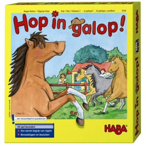 Haba Spel Spelletjes vanaf 3 jaar Hop in Galop