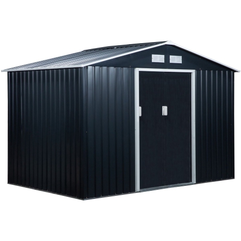 4goodz Outsunny tuinhuis gereedschapsschuur met bodemframe