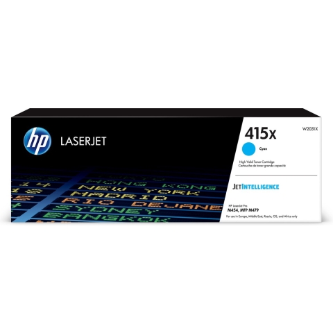 HP 415X Cyaan Toner