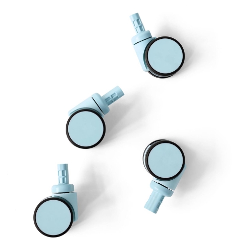 MODU Wielen voor Vouwbare box - 4 stk - Sky Blue - MODU - OneSize - Toebehoren