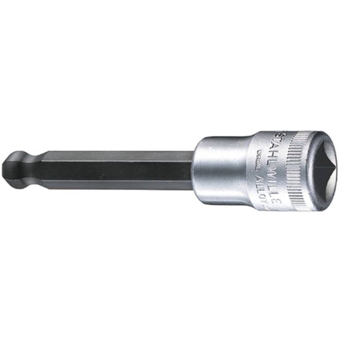 Stahlwille Dopsleutelbit | 1/2 inch binnen-6-kant | sleutelwijdte 6 mm | lengte 100 mm | 1 stuk - 03280006 03280006