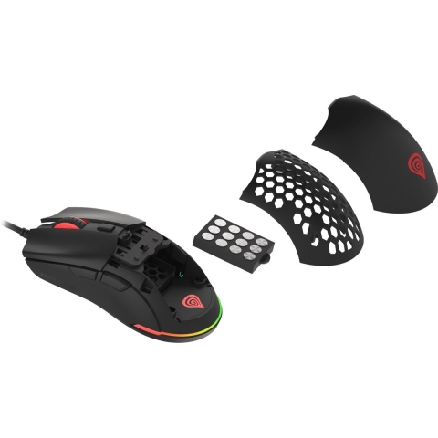 GENESIS NMG-1841 KRYPTON 750 muis Ambidextrous USB Type-A Optisch 8000 DPI