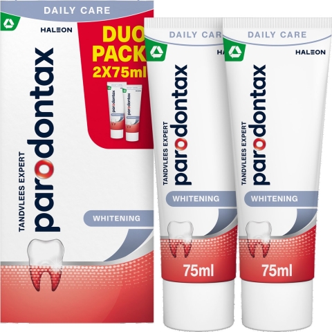 Parodontax Tandpasta bij Bloedend Tandvlees Whitening 2 x 75 ml
