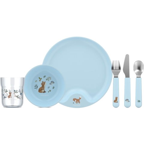 Eetset Mepal x Little Dutch Mio Forest Friends 6-delig