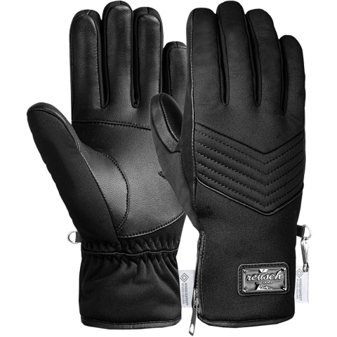 Reusch Daisy Windstopper skihandschoenen zwart, 7.5
