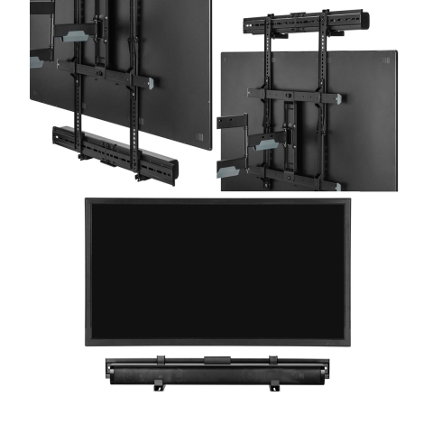 Soundbar beugel universeel - montage onder of boven tv - wandmontage
