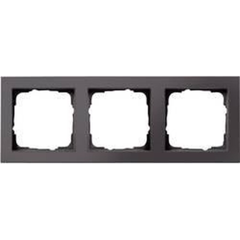 GIRA 0213 23 Frame 3-voudig E2, Standaard 55 Antraciet 1 stuk(s)