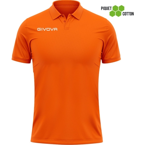 Katoenen piqué polo Givova Summer