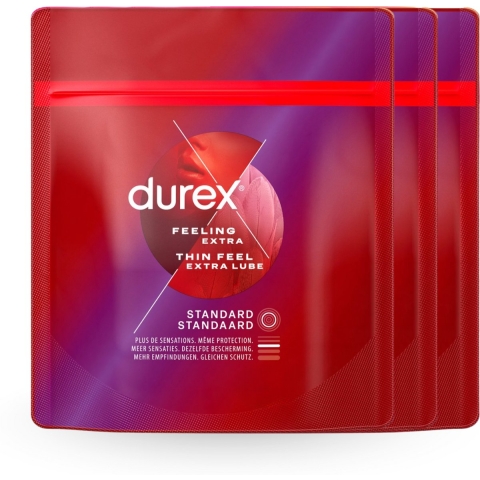 Durex Thin Feel Extra lube condooms